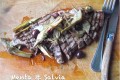 Tagliata di manzo con carciofi e olive taggiasche